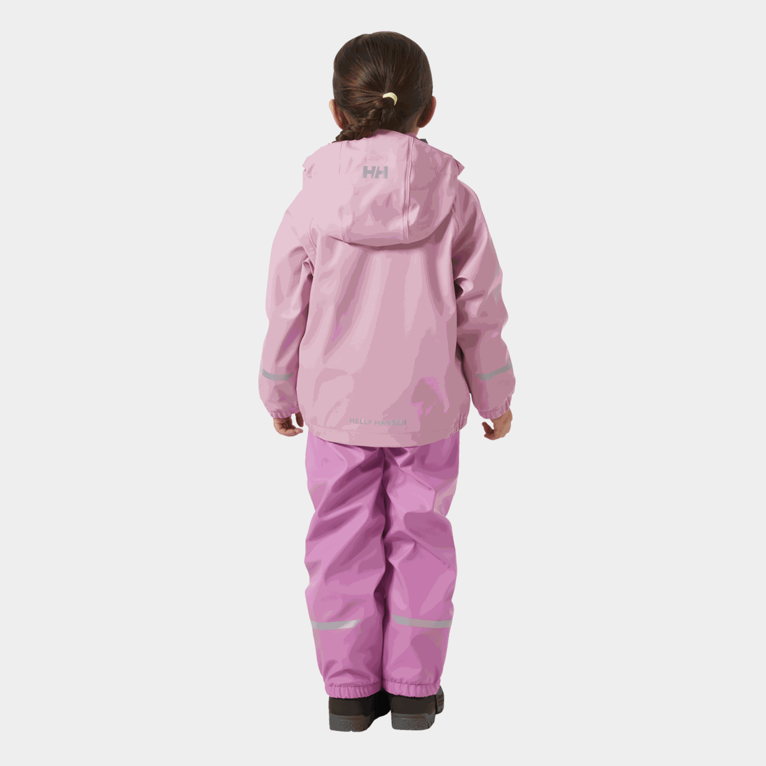 Bergen Fleece PU Rainset 2.0, regnställ barn - full image 2