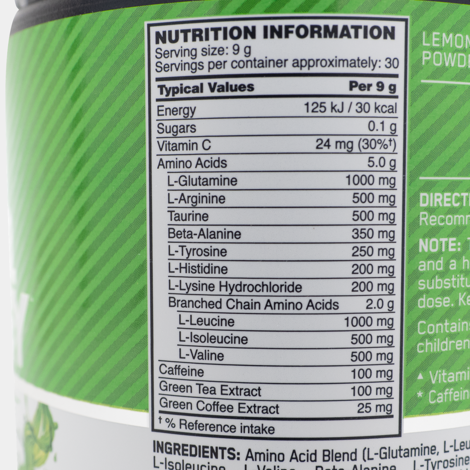 Amino Energy 270 g, kosttillskott - full image 2