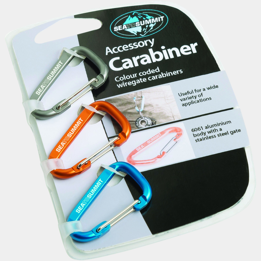 Sea To Summit Small Carabiner 3Pk - full image 3