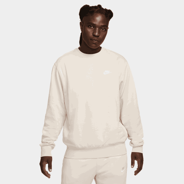 Sportswear Club Fleece Crew, collegetröja, herr - Hoodtröjor