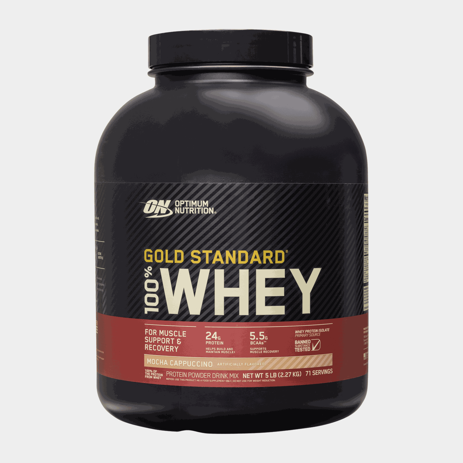 100 % Whey Gold Standard 2 270 g - Mocha Cappuccino, proteinpulver - full image 1