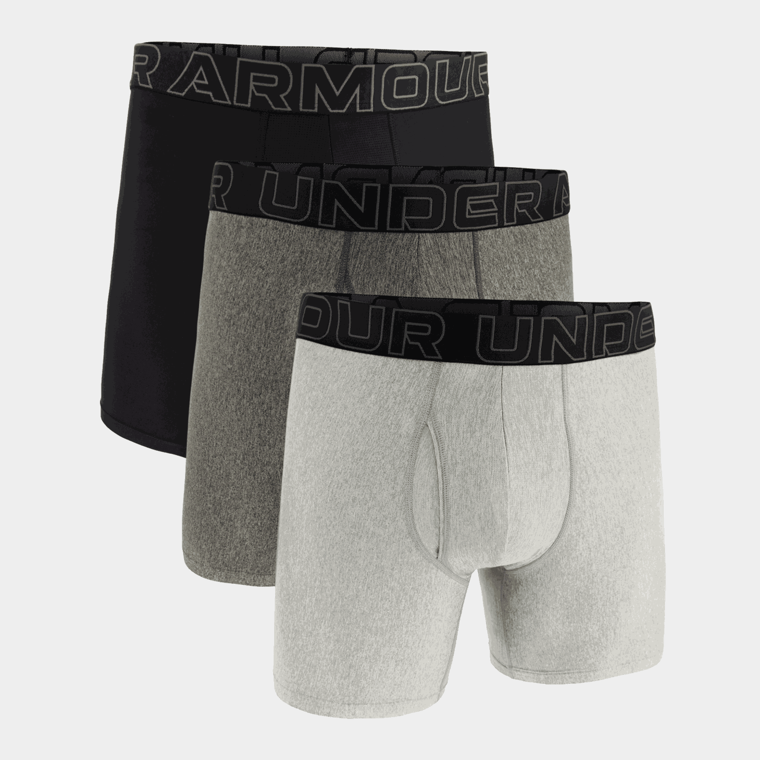 Performance Tech - Solid 6 3Pk, boxershorts, herr - full image 3