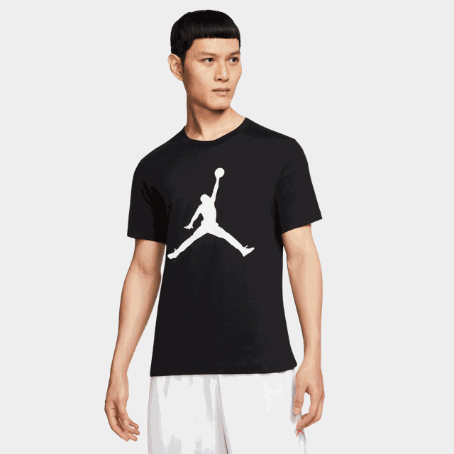 J Jumpman Ss Crew, t-shirt, herr - Hoodtröjor