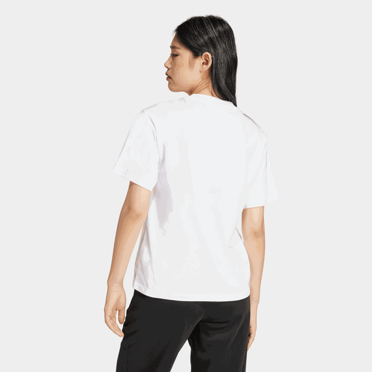 Essentials Small Logo Cotton T-Shirt, t-shirt, dam - full image 3