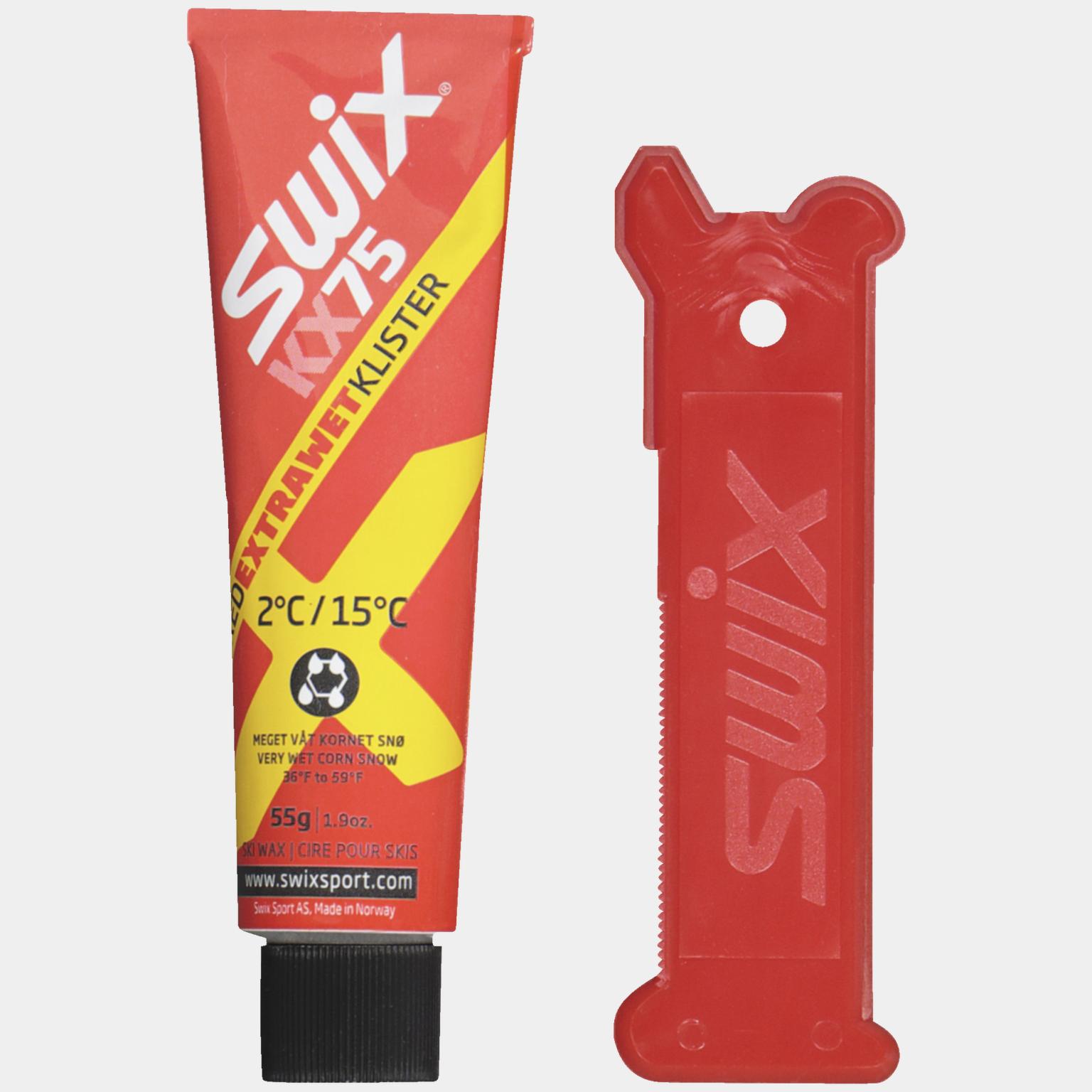Klister KX75 Red Extra Wet 2C/15C 25/26, våtsnöklister - full image 1