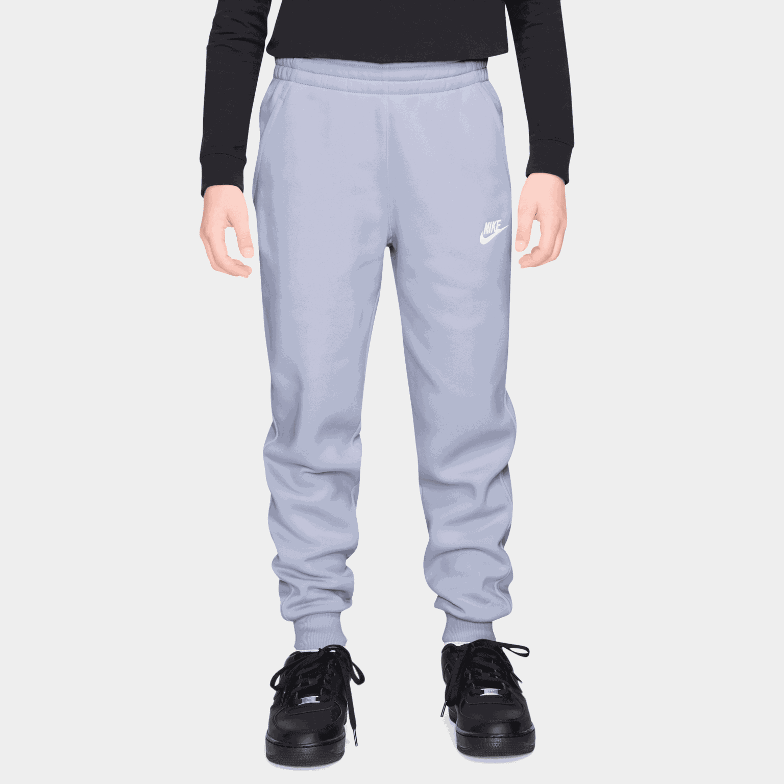 Sportswear Club Fleece Crewneck, joggingbyxor, junior - full image 1