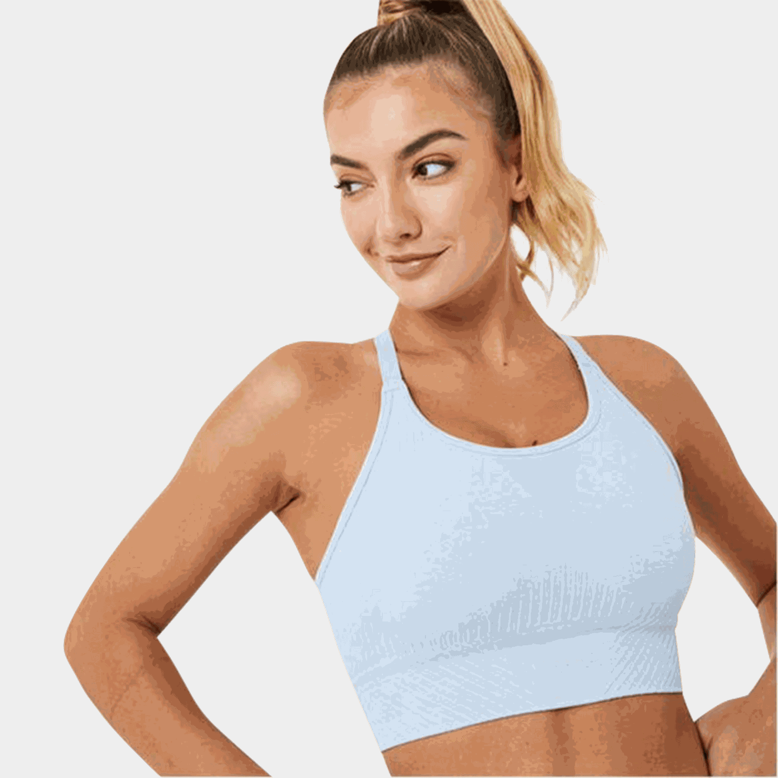 Seamless Adjustable Crop, sport-bh, dam - full image 3
