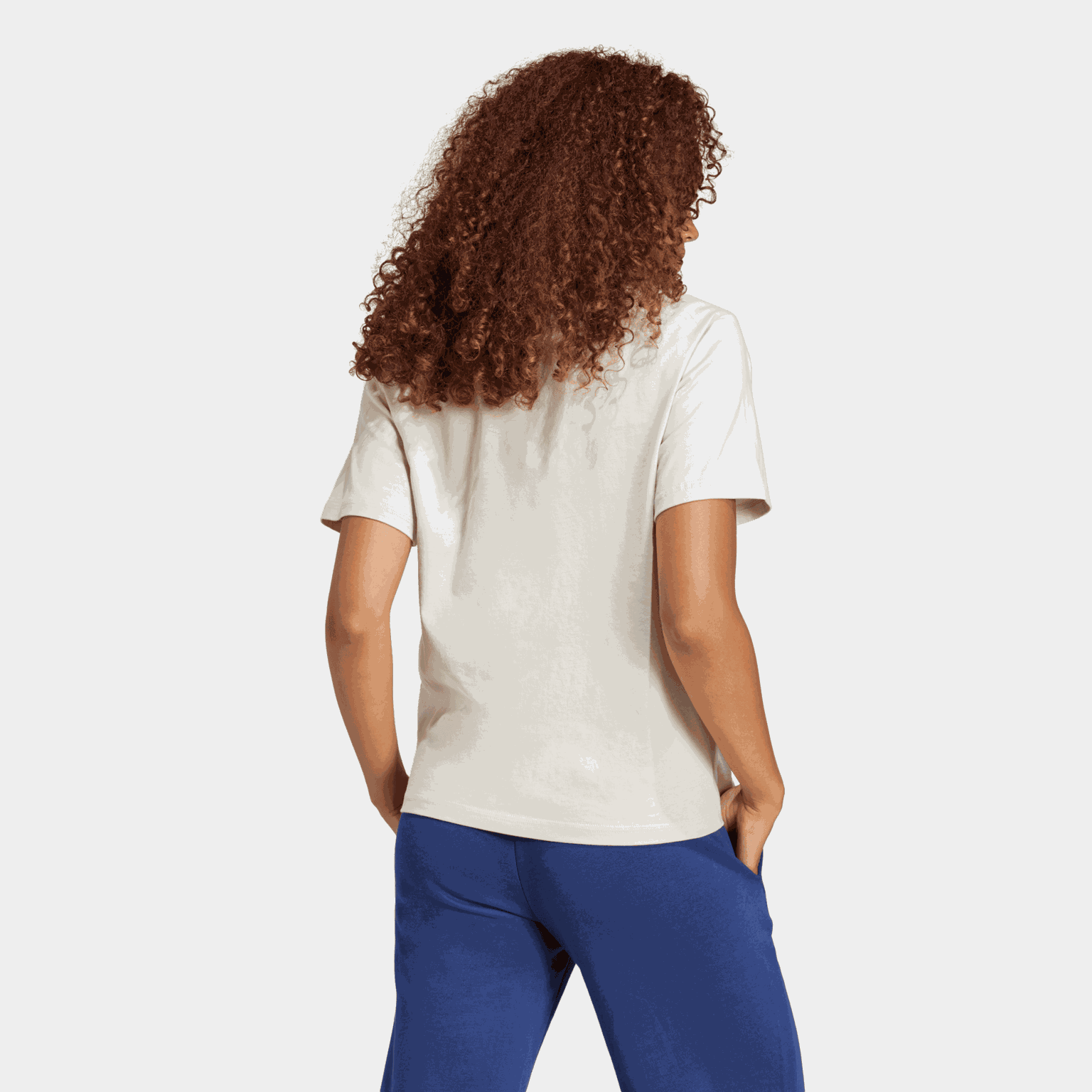 Essentials Small Logo Cotton T-Shirt, t-shirt, dam - full image 3