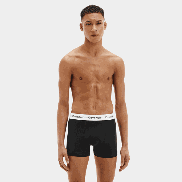 Calvin 3pk StchTrunk, boxershorts - Kalsonger