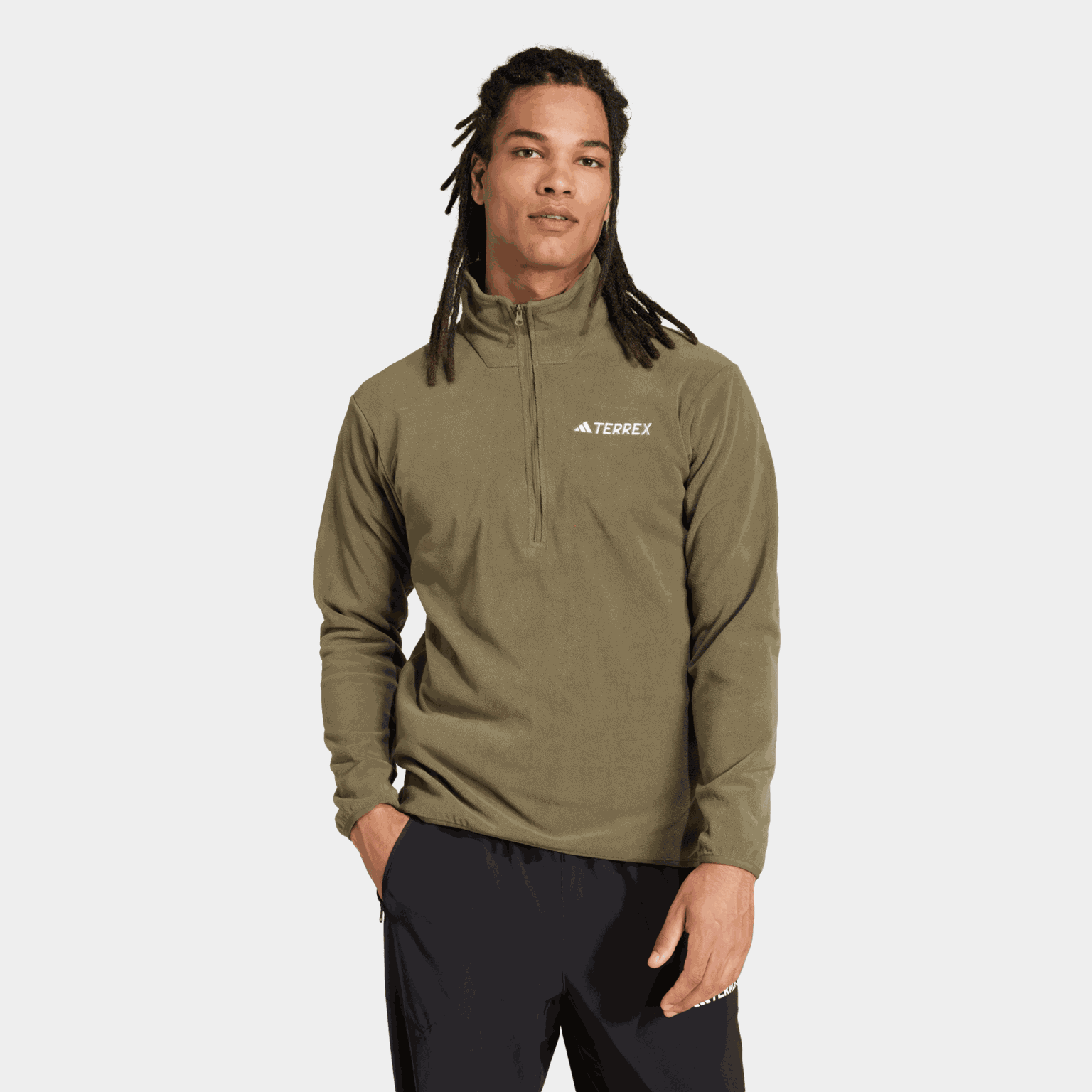 Multi Essentials 1/2 Zip Fleece Jacket, fleecetröja, herr - Fleecetröjor