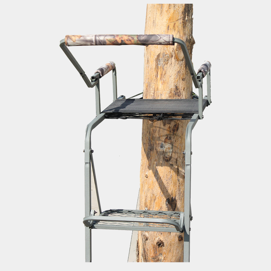 One man treestand, jakttorn - full image 4