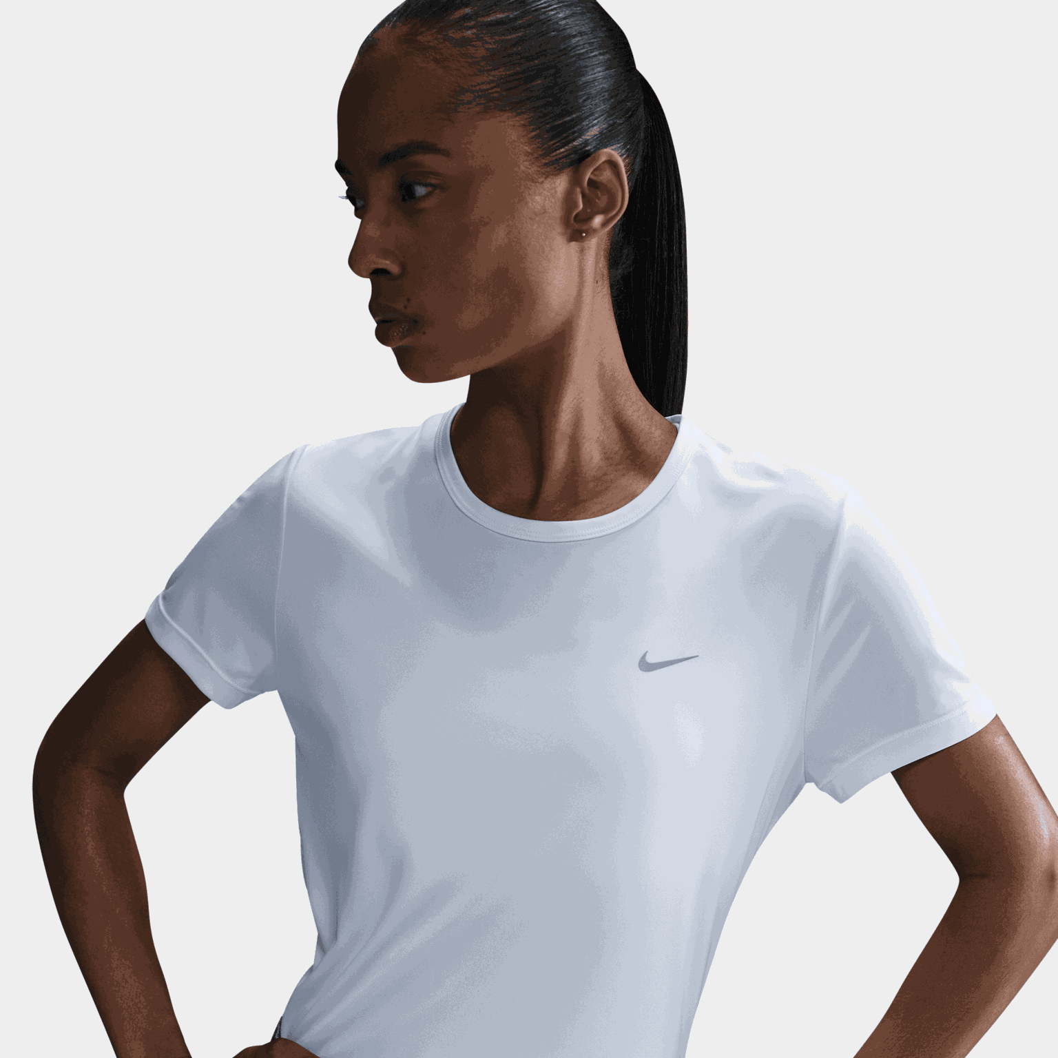 Tempo Dri-FIT Short Sleeve Top, träningströja, dam - full image 1