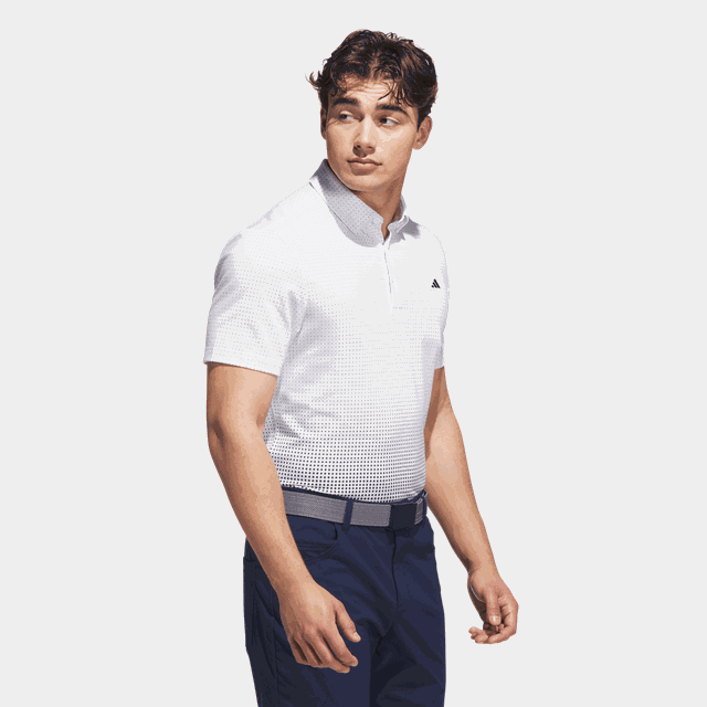 Go-To Printed Polo Shirt, golfskjorte, herr - Golfpikeer