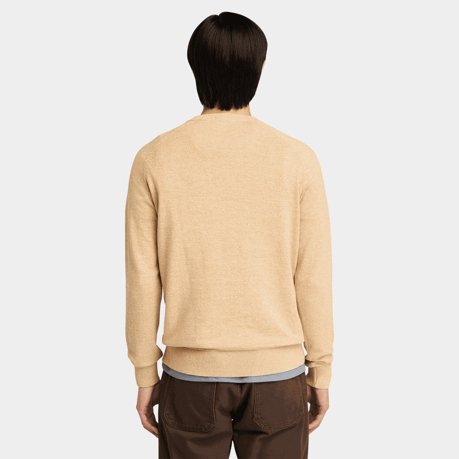 Raglan Sleeve Crew Neck, ulltröja, herr - full image 2