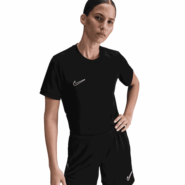 NK DF ACD25 TOP SS BR - T-Shirts