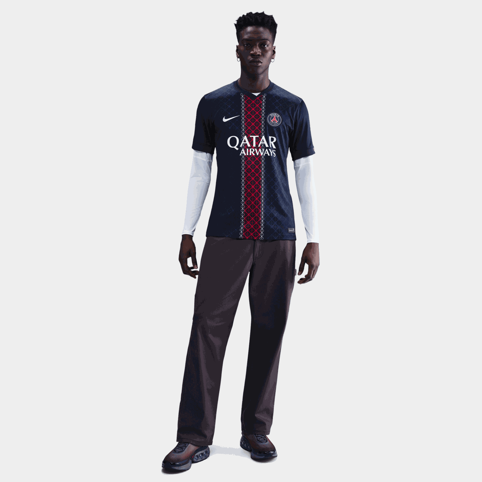 PSG Dri-FIT Stadium Jersey Short Sleeve Home, fotbollsställ, herr - full image 1