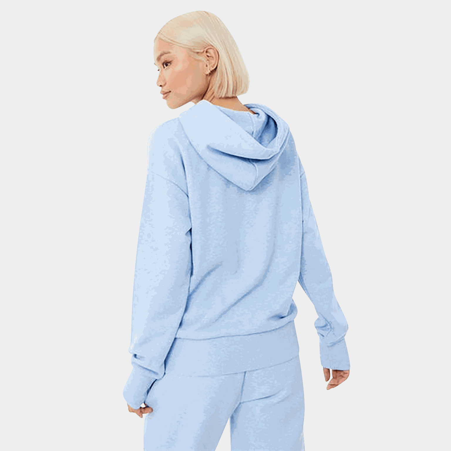 Classic Logo Hoodie, huvtröja, dam - full image 2