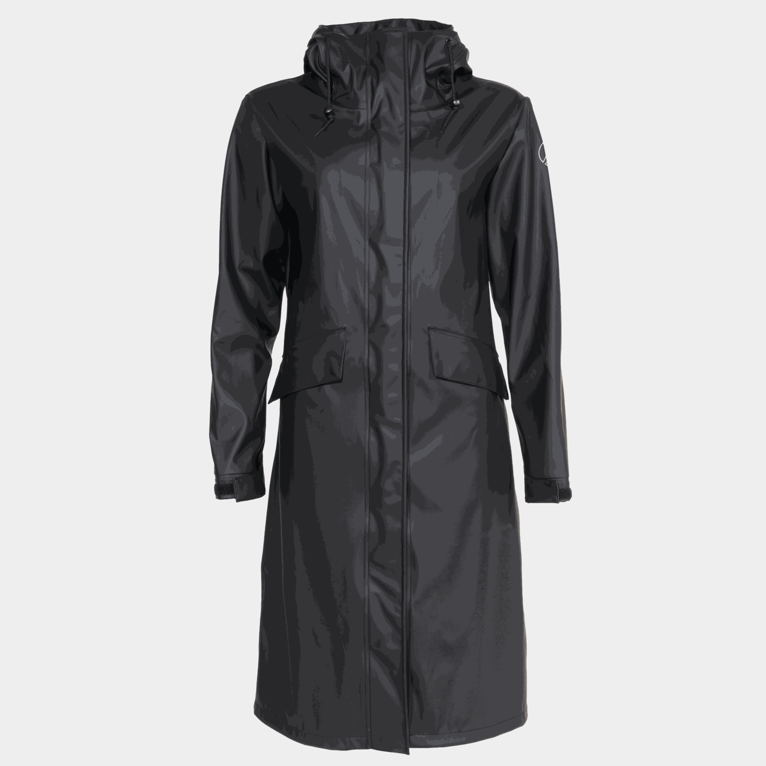 Bergen Long Raincoat, regnrock, dam - full image 1