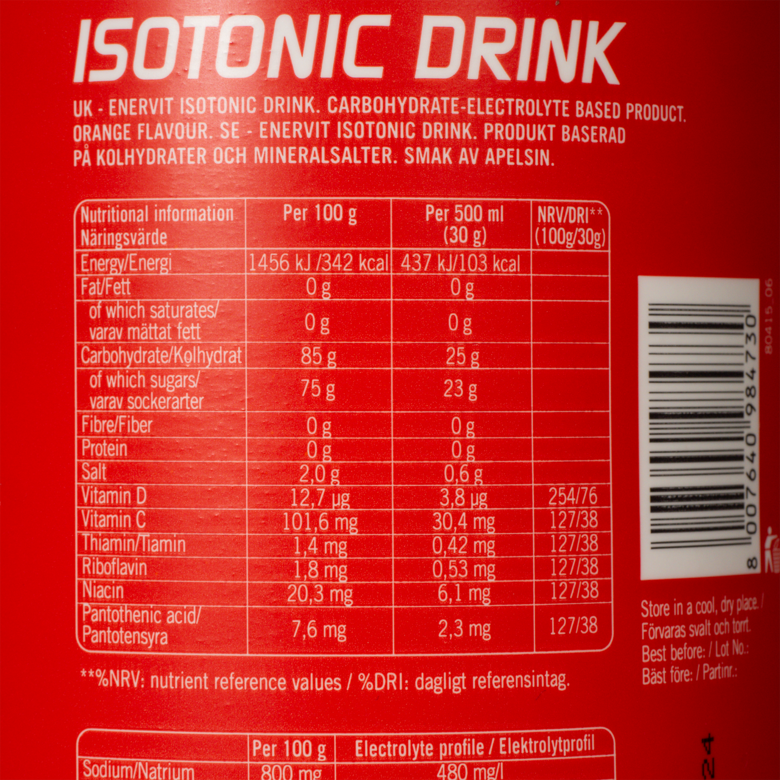 Isotonic Drink, sportdryck - full image 4
