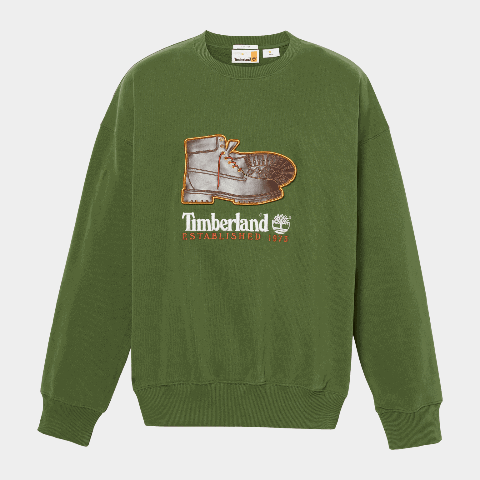 New Box Fit Badge Crew, tröja, unisex - full image 2