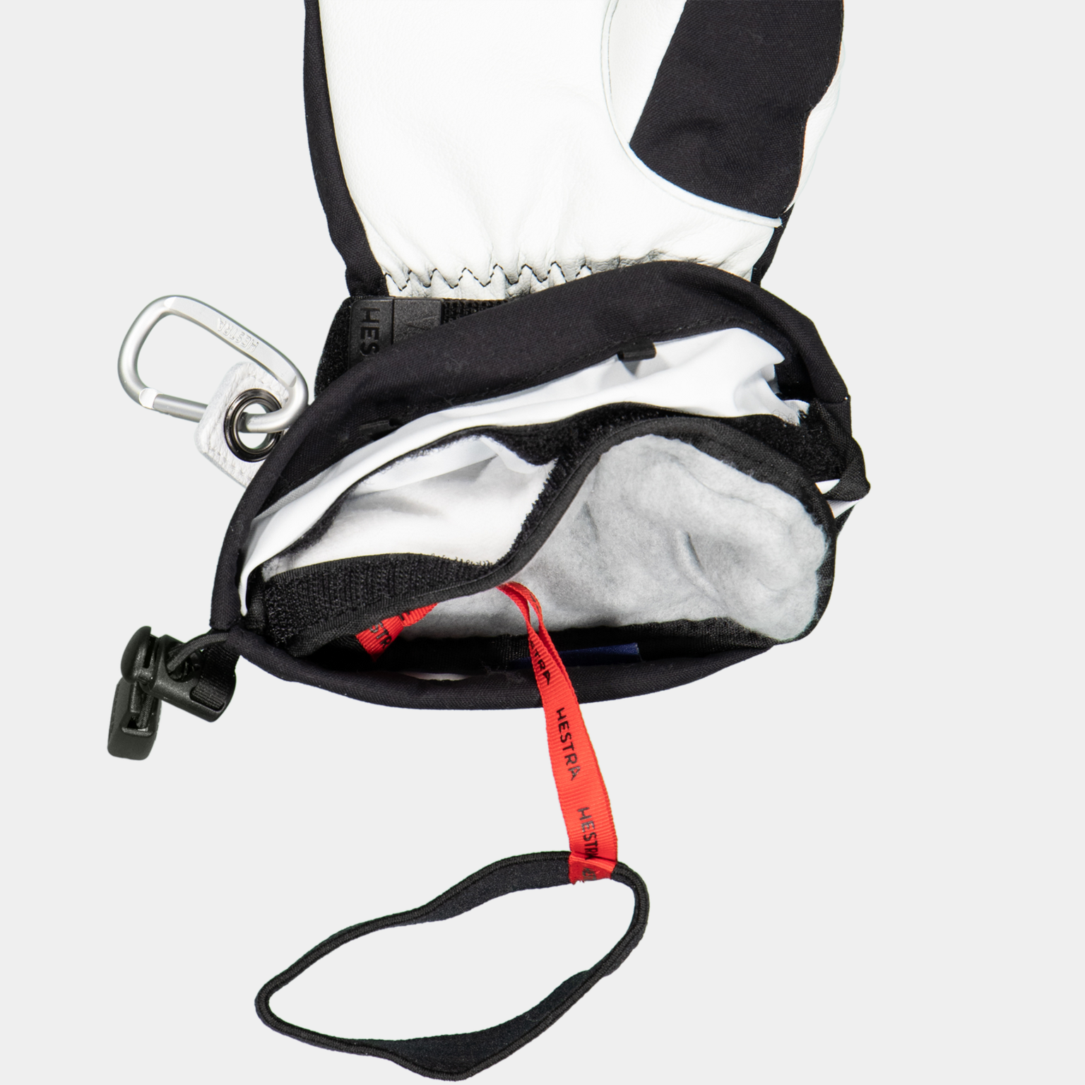 Alpine Mitten Army leather Heli ski 25/26, skidvante - full image 4