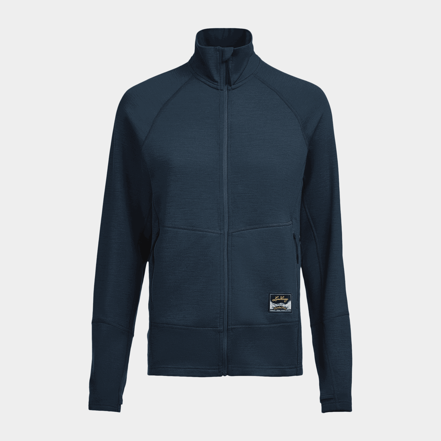 Tived Merino Full Zip ulljacka, dam - full image 1