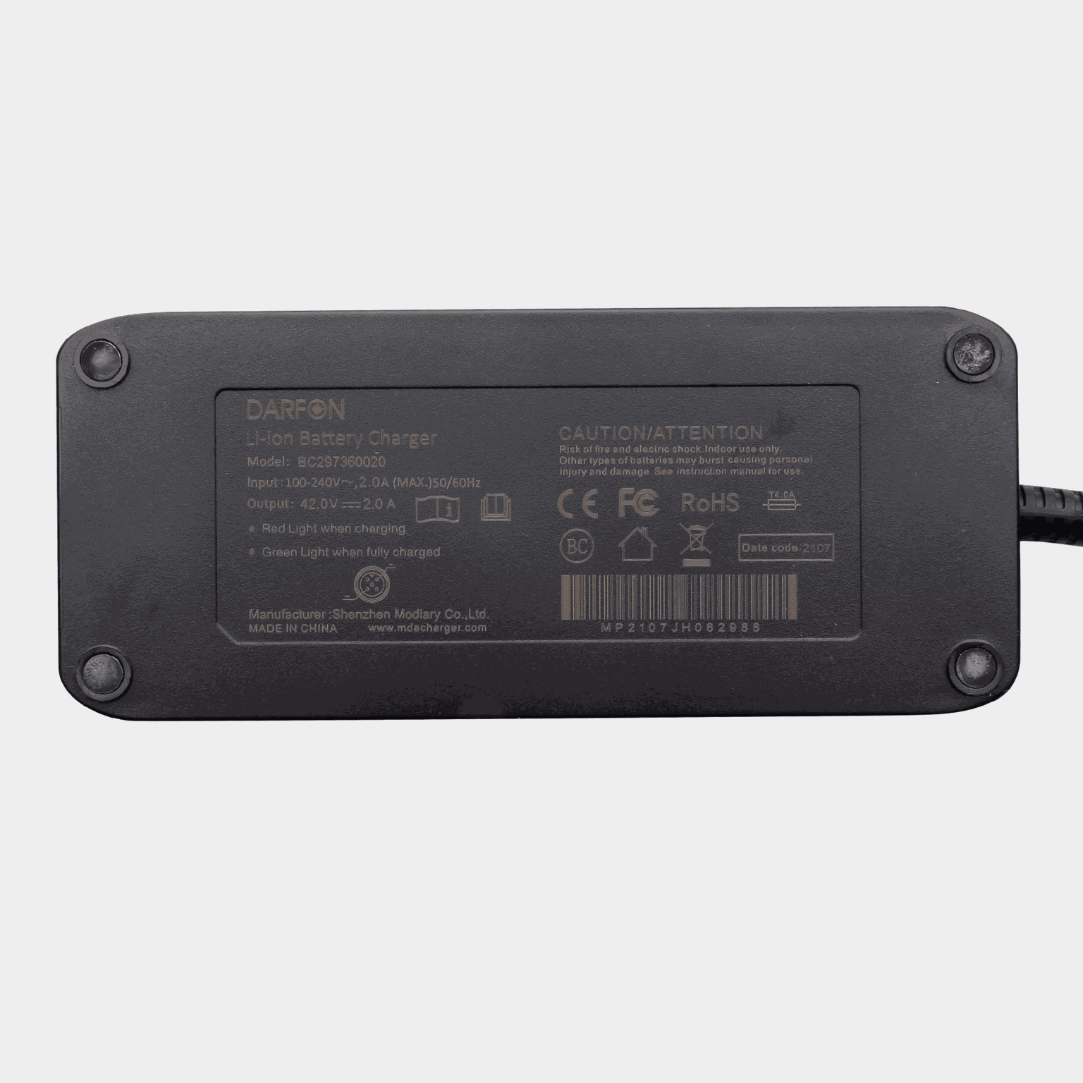 Charger E-Trekking 2.0 20 (2A Smart charger Darfon EK.A4C0C - full image 3