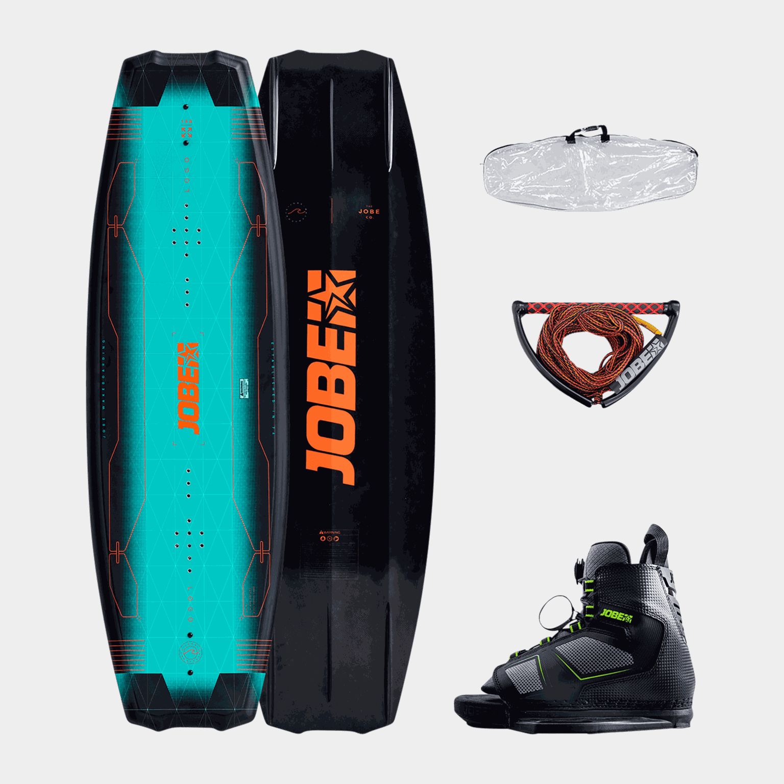 Logo Wakeboard 138 & Unit Bindings Package, Wakeboard-paket, unisex - full image 1