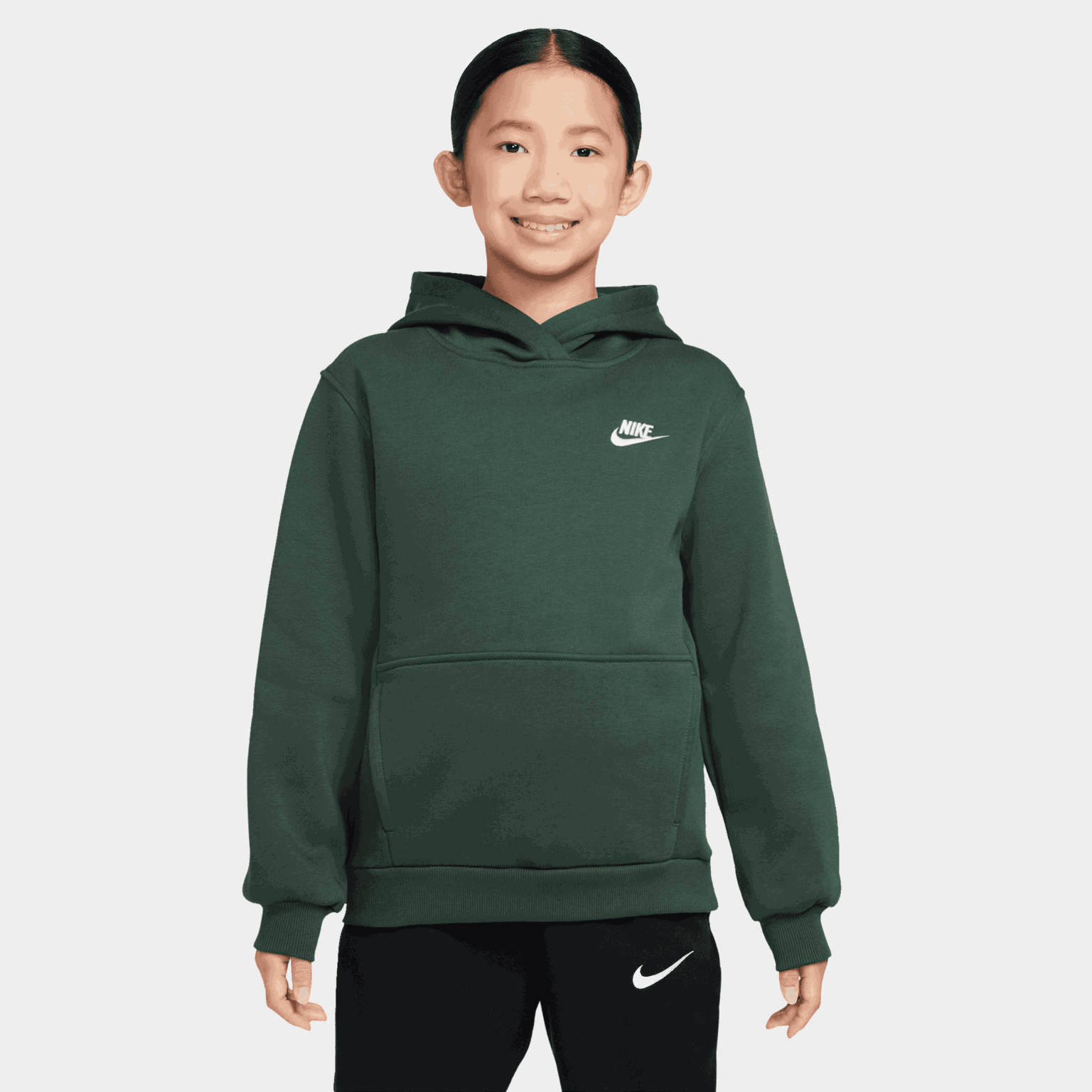 Sportswear Club Fleece Big Kid, huvtröja, barn - full image 1