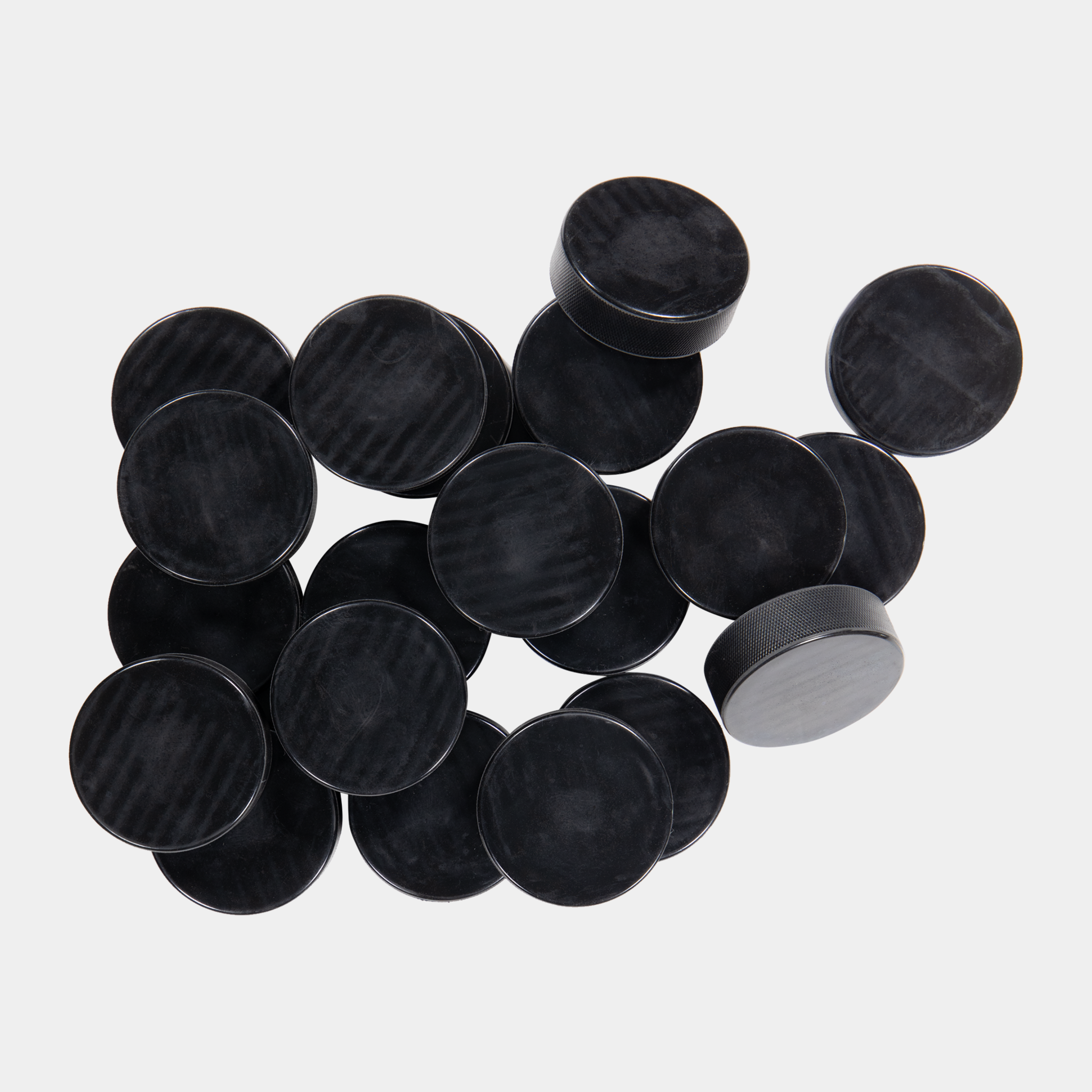 Hockeypuck Black bulk 100 pack, hockey puck - Hockeypuckar