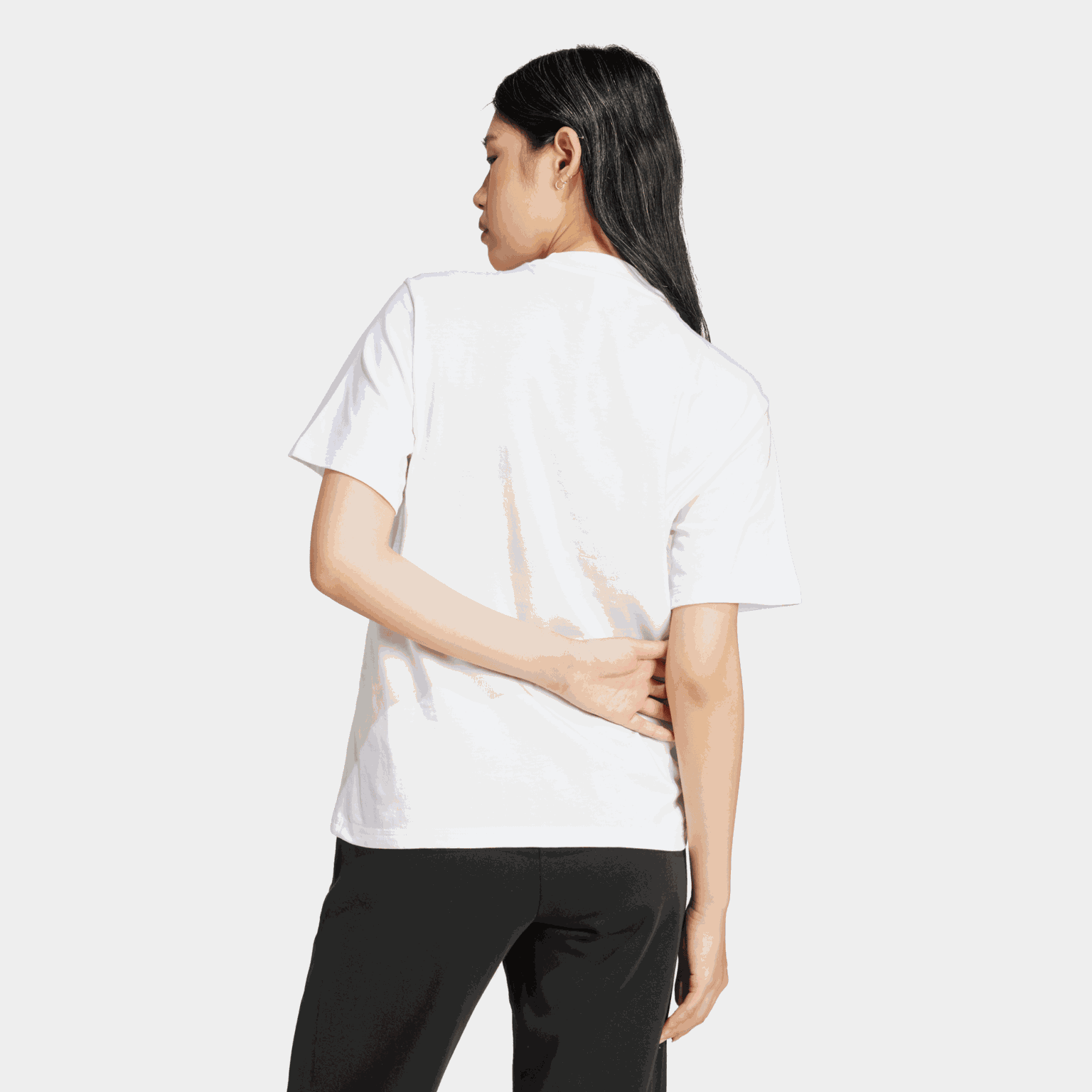 Essentials Big Logo Cotton T-Shirt, t-shirt, dam - full image 3