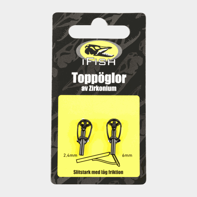 Toppögla BXULST 6-2,4 2-Pack, toppring - Diverse Fiskeutrustning