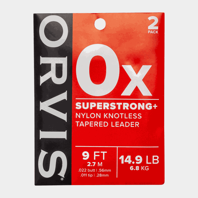 Super Strong Plus Leaders 9' 0x, tafs - Fluglina