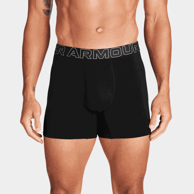 Cotton 6" 3Pk, boxershorts, herr - Kalsonger