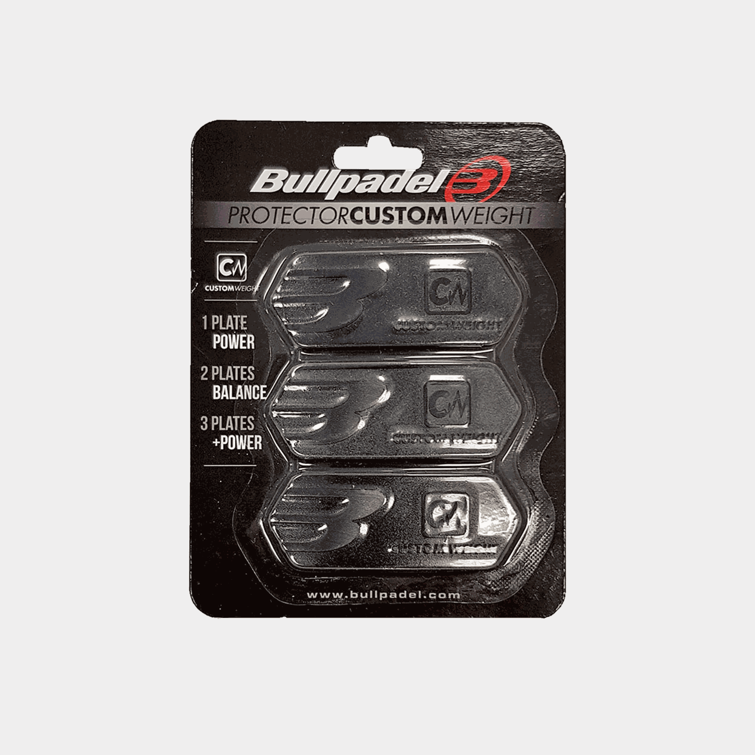 Protector Custom Weight 3X3Gr, viktplattesystem, paddelracket - full image 1