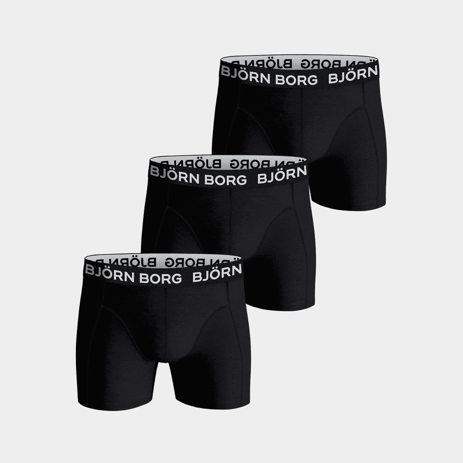 COTTON STRETCH BOXER 3-pack, boxershorts, junior - full image 1