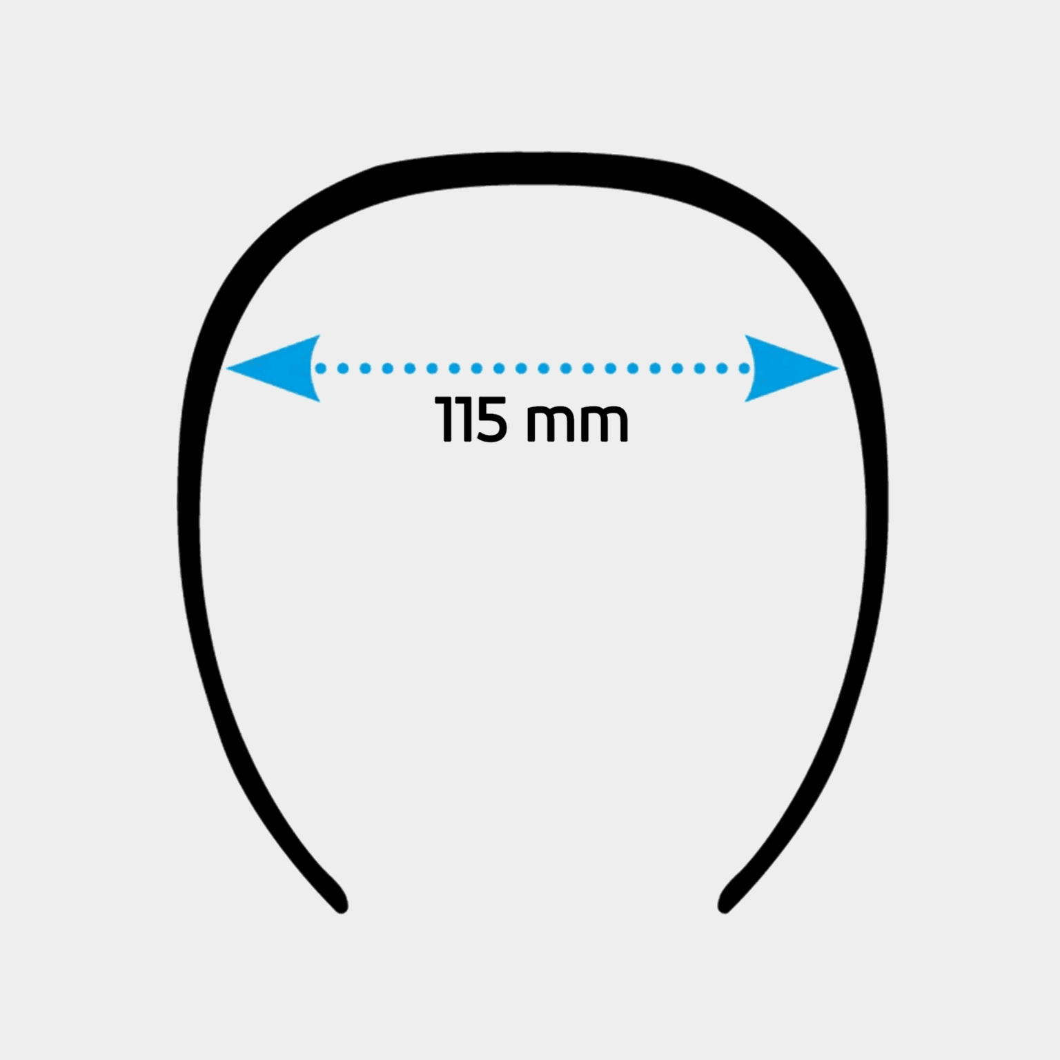Split Vision Eyewear Kid 26/27, innebandyglasögon, junior - full image 3