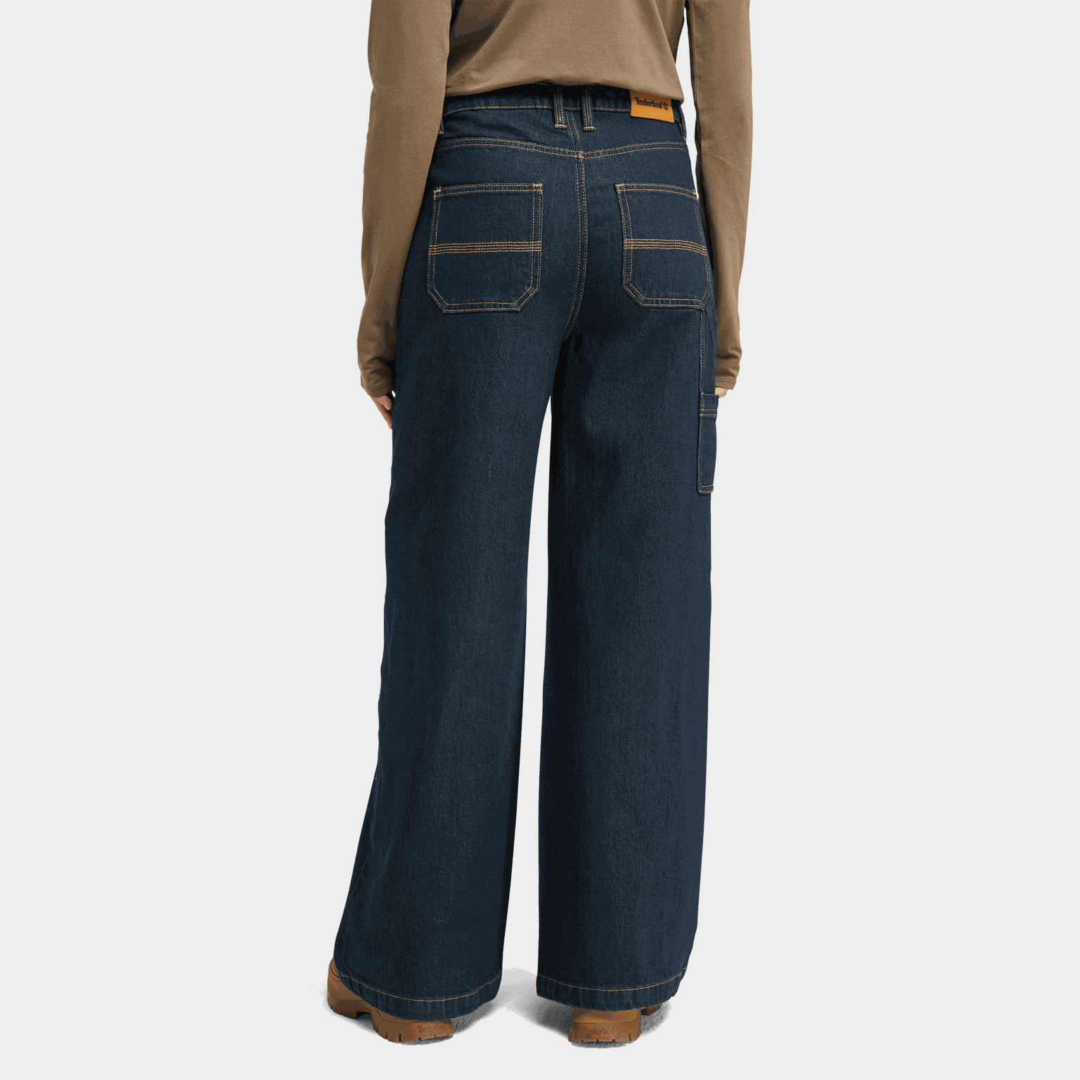 Denim Carpenter Pants, byxor, dam - full image 2