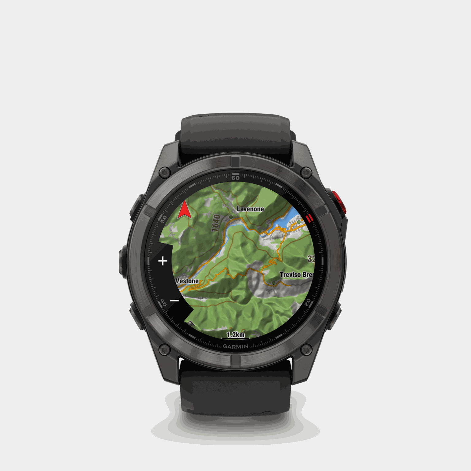 FENIX 8 Pro, LTE 51mm, Saph, Ti, Graphite, EMEA, multisportklocka, smartklocka - full image 1