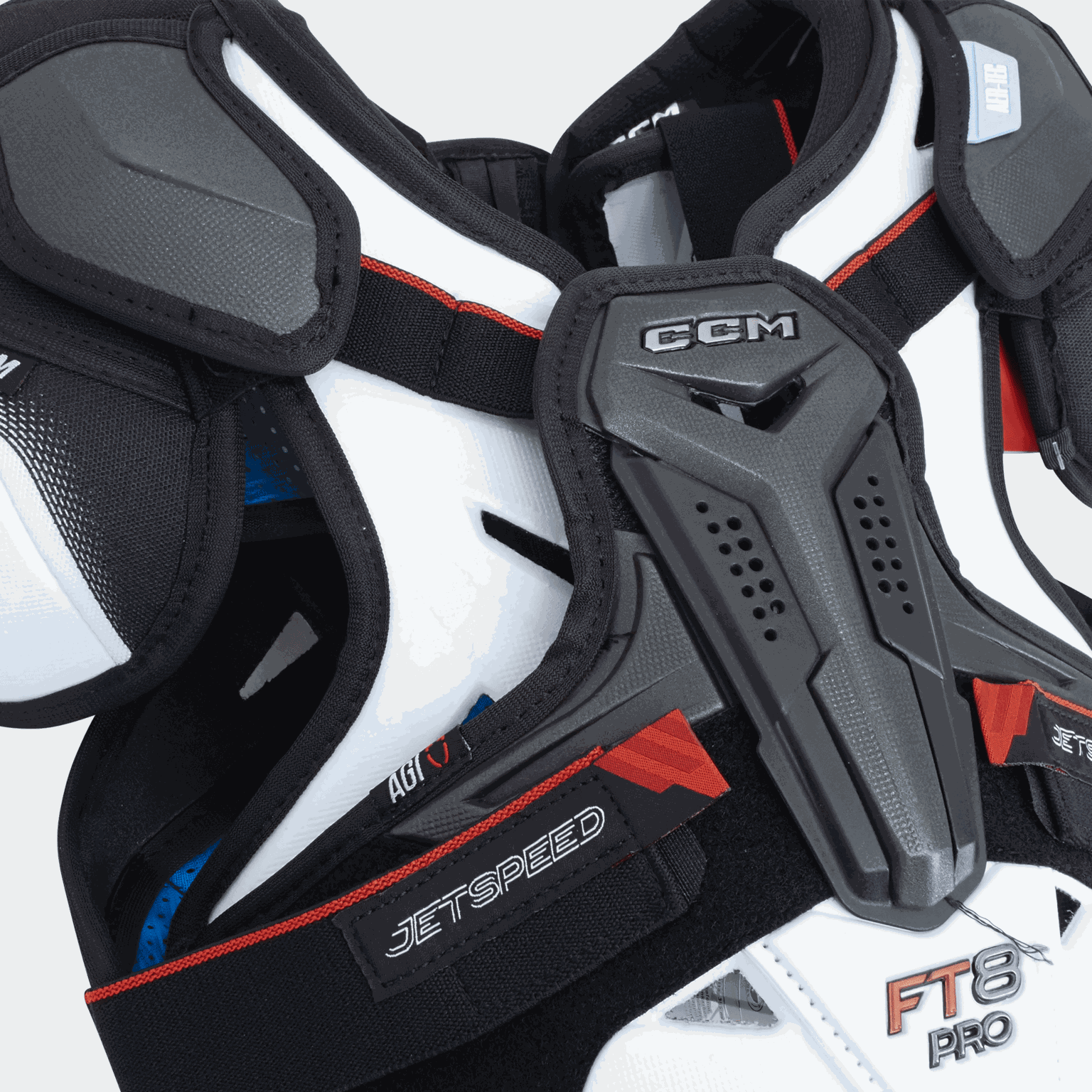 Jetspeed FT8 Pro Shoulder Pads 26/27, axelskydd - full image 3