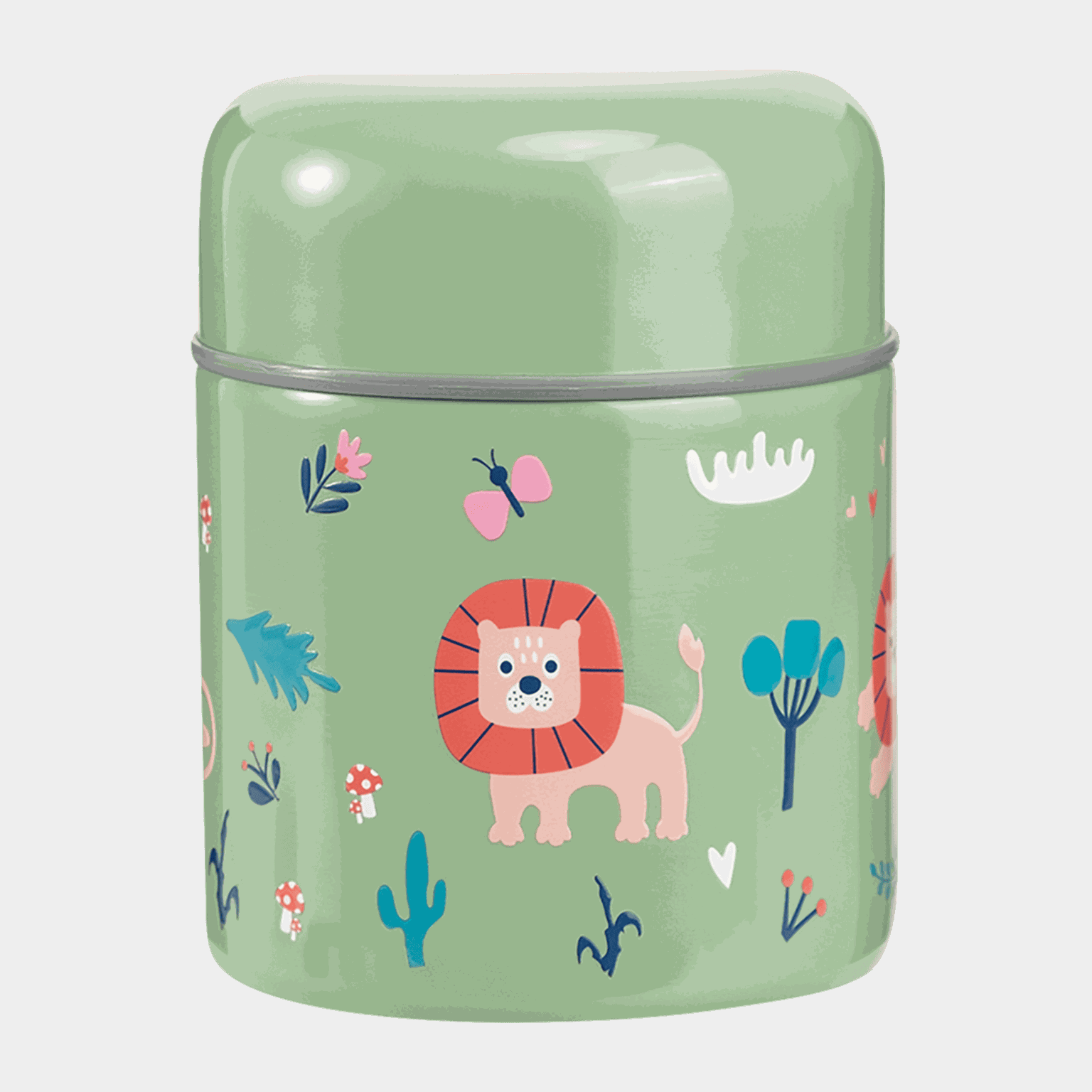 350ML Foodjar NEW green lion, mattermos - Termos
