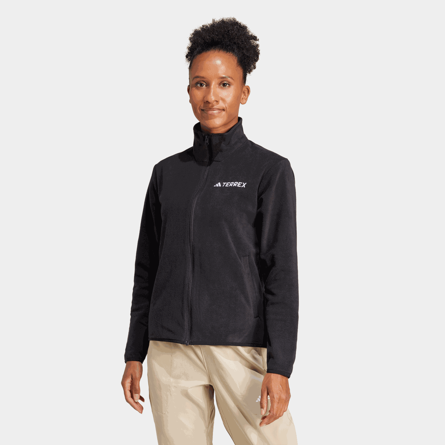 Multi Essentials Full-Zip Fleece Jacket, fleecejacka, dam - full image 2