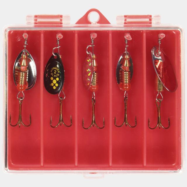 Spinnarsortiment 5-pack box, spinnar-set - Dragset