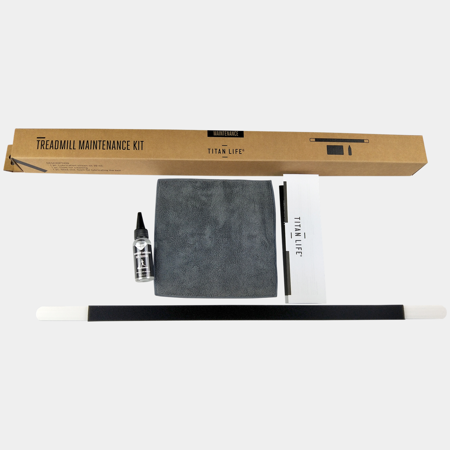 Treadmill Cleaning and Maintenance Kit, underhållssats, löpband - full image 1