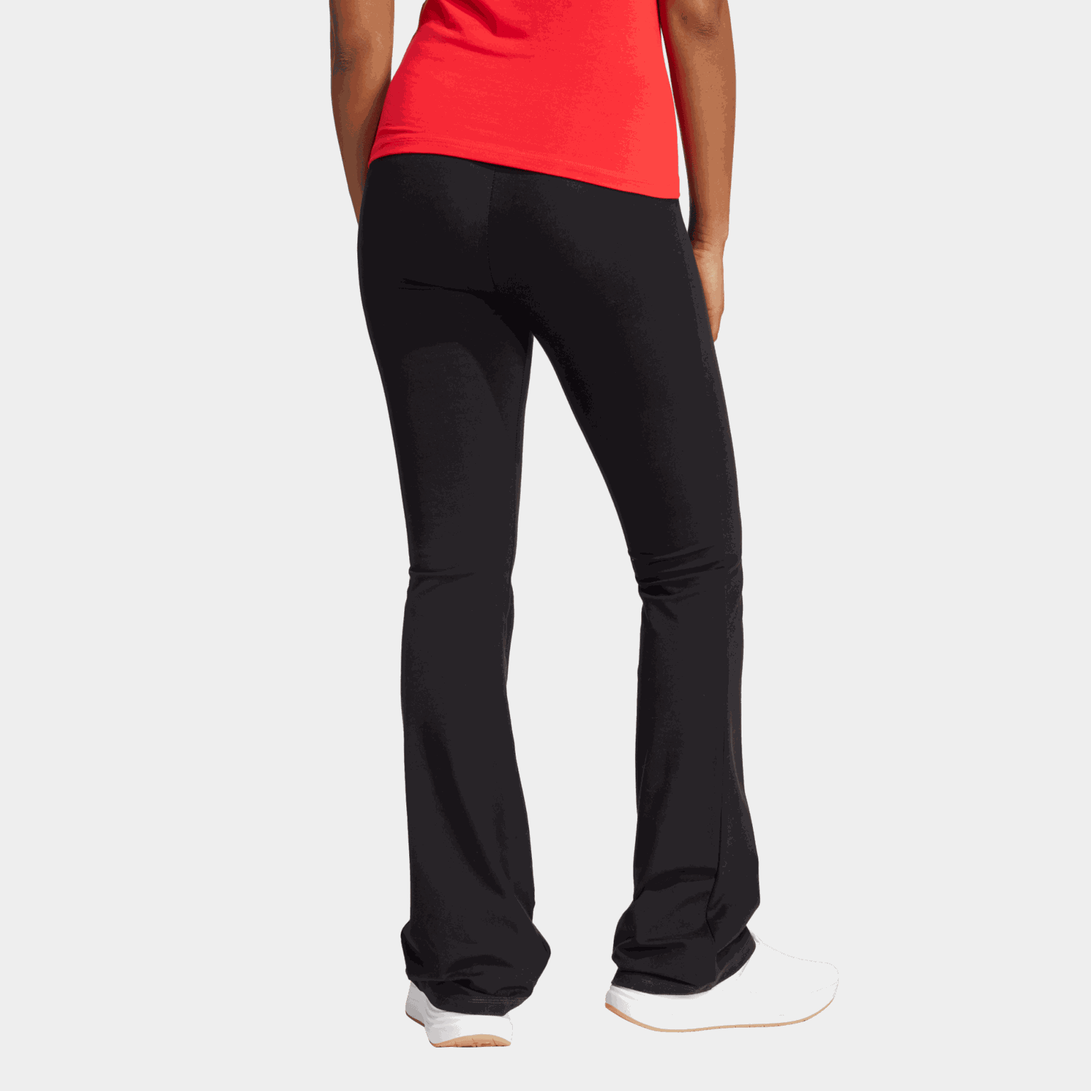 Essentials Small Logo Flared Leggings, joggingbyxor, dam - full image 3