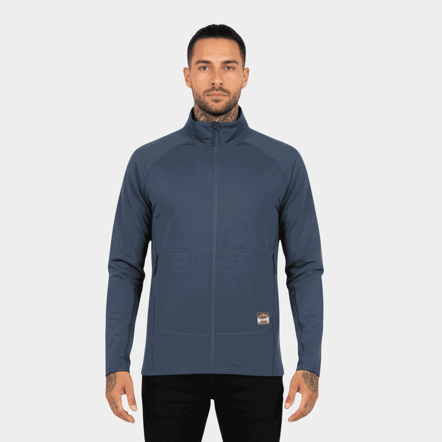 Tived Merino Full Zip ulljacka - full image 2