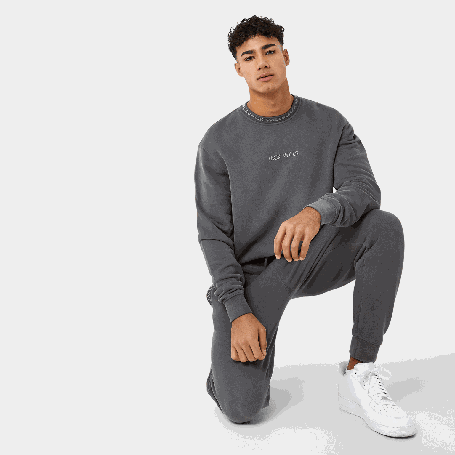 Jacquard Crew, crewneck, tröja, herr - full image 4