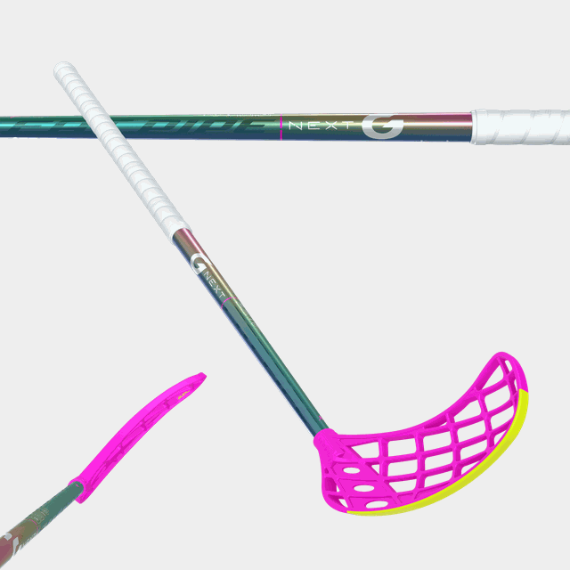 Next-G 31 Silk Slicks U-Oval 26/27, innebandyklubba, junior - Innebandyklubbor för barn & juniorer