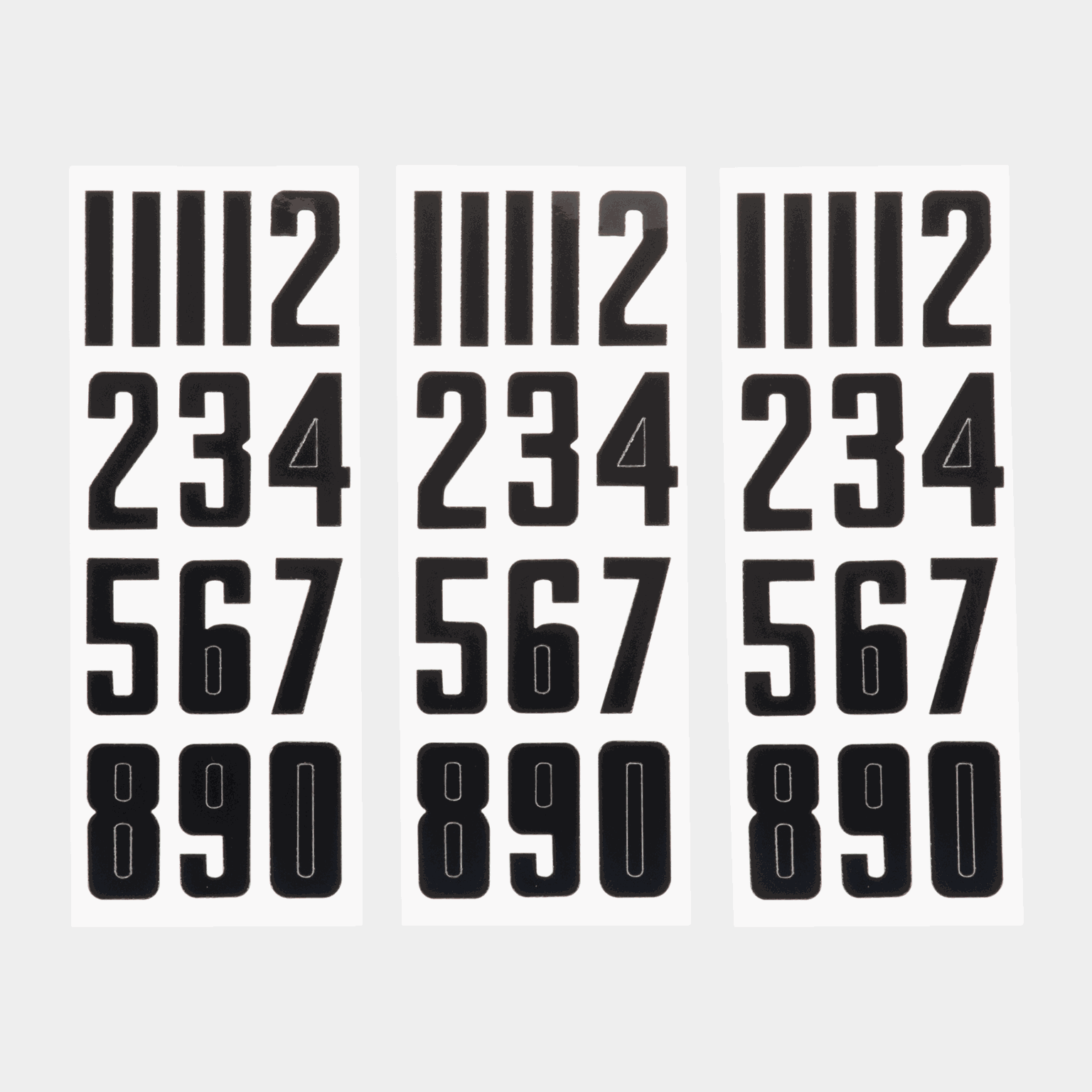 HELMET NUMBERS 26/27 - full image 1