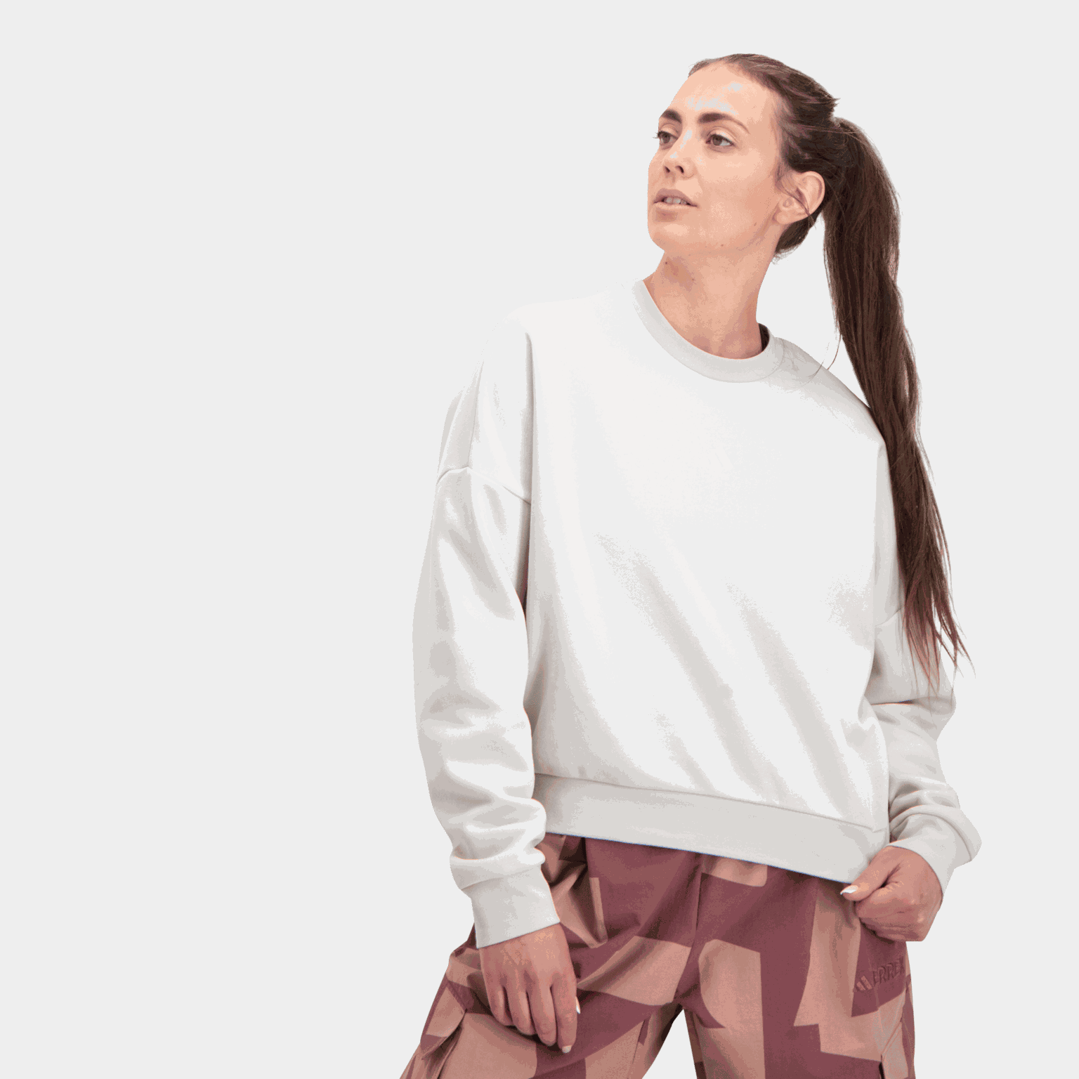 Essentials Small Logo Feelcozy Sweatshirt, tröja, dam - full image 1